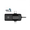Double Micro-Cravate Sans Fil Universel – iPhone, Android, PC, Boitiers photo – Plug & Play + Réduction de Bruit