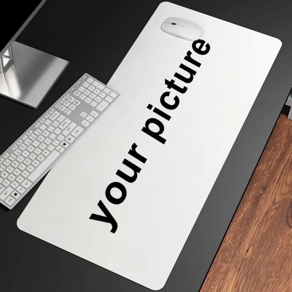 Custom-Print-Mouse-Pad-Diy-Large-Playmat-Gaming-Customized-Mat-XXL-Size-Gamer-Office-Mousepad-Keyboard Tapis de souris personnalisable XXL – Précision extrême, confort ultime