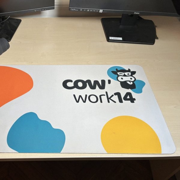 tapis de souris Tapis de souris XXL COW WORK 14 – Précision extrême, confort ultime, design élégant