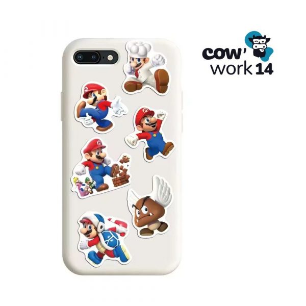 Stickers mario Pack 10 Stickers Super Mario – Modèles au Choix