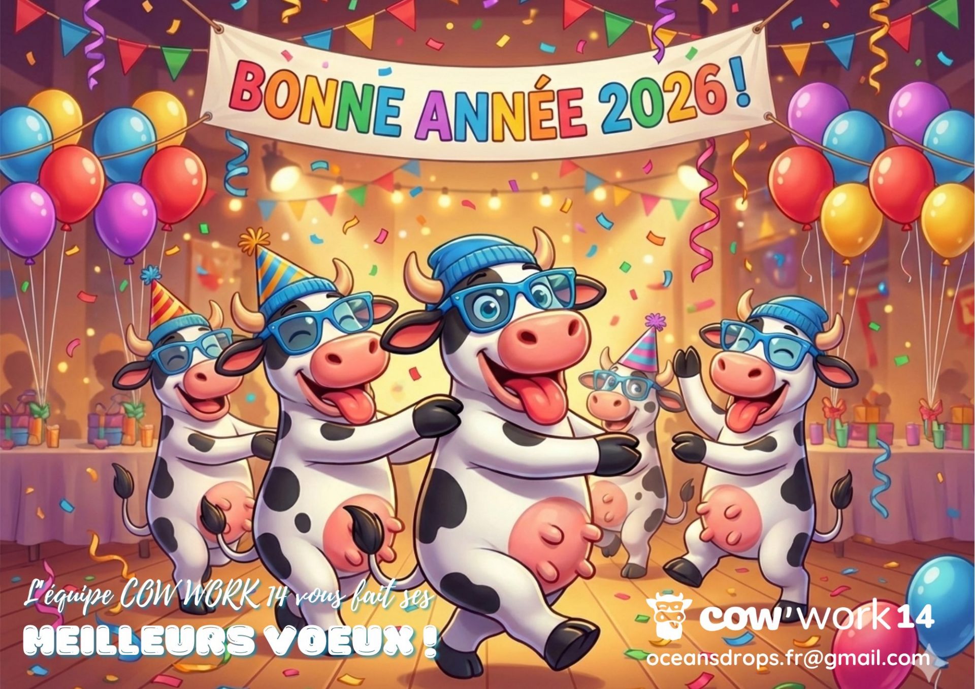 🚀 2025 direction 2026 : L’année où tout a changé au COW WORK 14