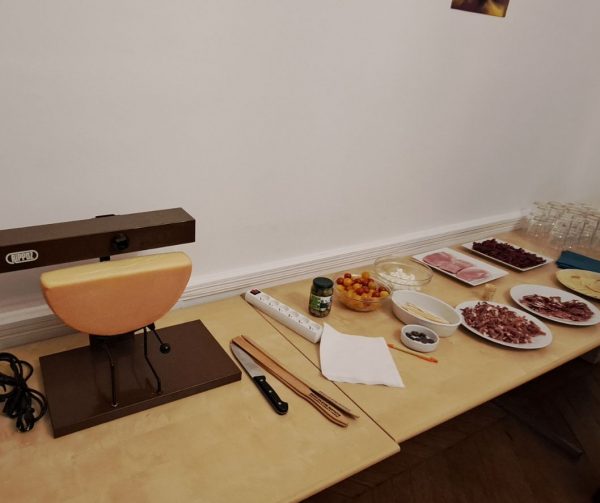 Raclette demi-meule 3Kg + Son appareil