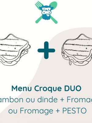 Menu Croque DUO